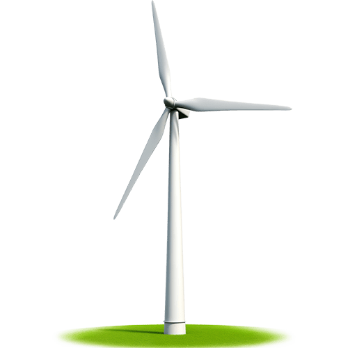 White turbine